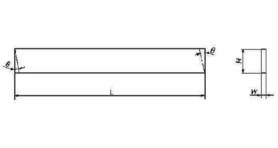 TOOL BIT High Speed Steel RECTANGULAR 4x18x160mm, Price for 1, IMPA 632634, ISSA 5752900, Weight 0.09Kg HS Code: 82078019 Origin: GERMANY