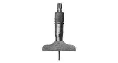 DEPTH MICROMETER 0-100mm Base Size 63mm, Price for 1, IMPA 650471, ISSA , Weight 0.49Kg HS Code: 90173010 Origin: NETHERLANDS