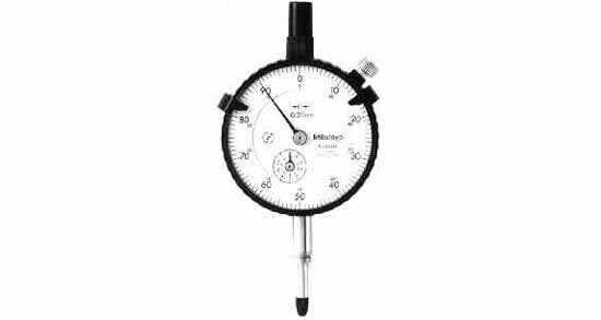 DIAL GAUGE range 10mm Grad.0,01mm WATERPROOF, Price for 1, IMPA 651404, ISSA 6100901, Weight 0.23Kg HS Code: 90319000 Origin: CHINA