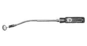 INSPECTION MIRROR WITH LAMP OVAL 1"x2" FLEXIBLEAMPRO, Price for 1, IMPA 652707, ISSA 6108104, Weight 0.21Kg HS Code: 90029000 Origin: TAIWAN R.O.C.