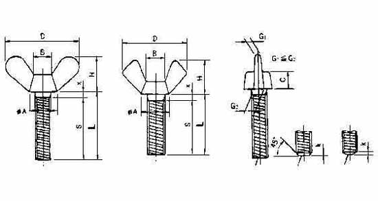 WING BOLT M12x40 DIN 316-CAST IRON ZINC, Price for 100, IMPA 692601, ISSA 6504000, Weight 0.10Kg HS Code: 73181590 Origin: NETHERLANDS