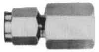 FLARELESS FEMALE CONNECTOR STAINLESS 6mm x BSP 1/8", Price for 1, IMPA 734371, ISSA , Weight 0.05Kg HS Code: 73072990 Origin: NETHERLANDS