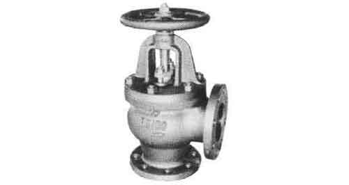 ANGLE VALVE SCREW DOWN CHECK 5K-80 80 MM 5K CAST IRON 145 MM 130 MM F7354 JIS 180 MM 19 MM 4 , Price per PIECE , Country Of Origin : CN , HS Code: 84818071 , Net Weight: 23.3 , IMPA - 751118 - ISSA - 6921103