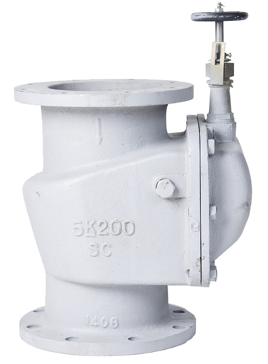 STORM VALVE VERTICAL TYPE 10K-50 50 MM 10K CAST STEEL 120 MM 210 MM 3060 JIS 155 MM 19 MM 4 , Price per PIECE , Country Of Origin : CN , HS Code: 84818071 , Net Weight: 14.7 , IMPA - 754229 - ISSA