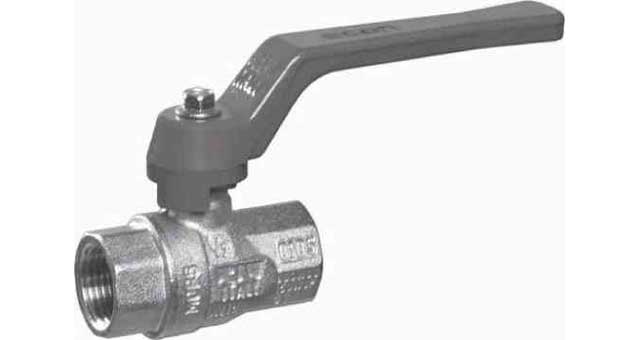 TETRA Ball valves, Diameter 3/4", Reduced bore, Nickle plated brass, With long red handle, BSP Female Thread, IMPA 756604, Price Per PCE, HS-Code 8481808190, Origin NL, IMPA 756604, Weight 0.172Kg, TETRA, Quality B