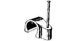 CABLE CLIP PLASTIC WITH PIN, FOR 12M CABLE, Price Per PCE, IMPA 794792, ISSA 7308513, KERGER NR. - EC Nr - Kloska2 302360 151840 , Origin CN, HS CODE 85444991