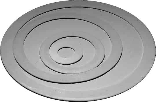 PTFE RING RAISED FACE PO850 NW350 PN16 368 MM 438 MM 2 MM MARPACK , Price per PIECE , Country Of Origin : CN , HS Code: 39049000 , Net Weight: 0.2 , IMPA - 813416 - ISSA