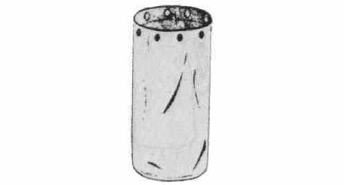 LAUNDRY BAG CANVAS #12, D450XH1000MM, IMPA 150501, Price per PCS