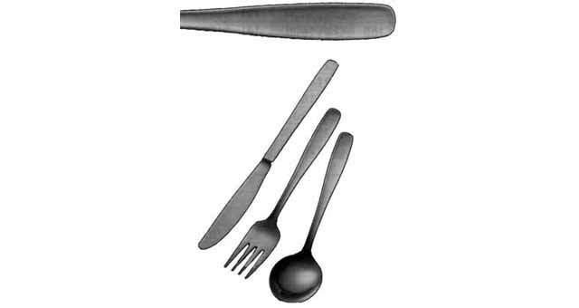 DESSERT KNIFE STAINLESS STEEL 18/0, Price for 1, IMPA 170166, ISSA 2564003, Weight 0.05Kg HS Code:  82119130 Origin:  NETHERLANDS