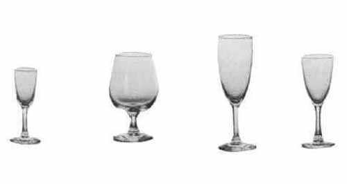 GLASS-BRANDY SMALL, Price for 1, IMPA 170617, ISSA 2569701, Weight 0.17Kg HS Code:  70131000 Origin:  NETHERLANDS
