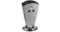 NAPKIN HOLDER STAINLESS STEEL, Price for 1, IMPA 171461, ISSA 2528201, Weight 0.10Kg HS Code:  73239310 Origin:  NETHERLANDS