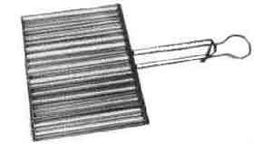 FISH GRILL 450x250mm , Price for 1, IMPA 171976, ISSA , Weight 1.30Kg HS Code:  73239410 Origin:  NETHERLANDS