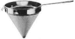 CONICAL STRAINER 180mm STAINLESS STEEL, Price for 1, IMPA 172206, ISSA 2519001, Weight 0.32Kg HS Code:  73239310 Origin:  NETHERLANDS