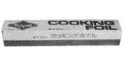 COOKING FOIL ALUMINIUM 300mm x 20mtr., Price for 1, IMPA 174201, ISSA 2526602, Weight 0.20Kg HS Code:  76071111 Origin:  NETHERLANDS