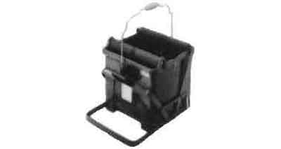 MOP BUCKET PLASTIC with wringer galvanized, Price for 1, IMPA 174280, ISSA 2901002, Weight 8.23Kg HS Code:  39233090 Origin:  BELGIUM