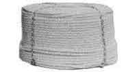 NYLON ROPE  6mm WHITE braided reel of 100 mtr., Price for 1, IMPA 211316, ISSA 4102710, Weight 1.92Kg HS Code:  56074919 Origin:  NETHERLANDS