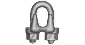 WIRE ROPE CLIP FORGED STEEL HEAVY PATTERN 38mm, Price for 1, IMPA 230871, ISSA 4314616, Weight 2.66Kg HS Code:  73269098 Origin:  NETHERLANDS