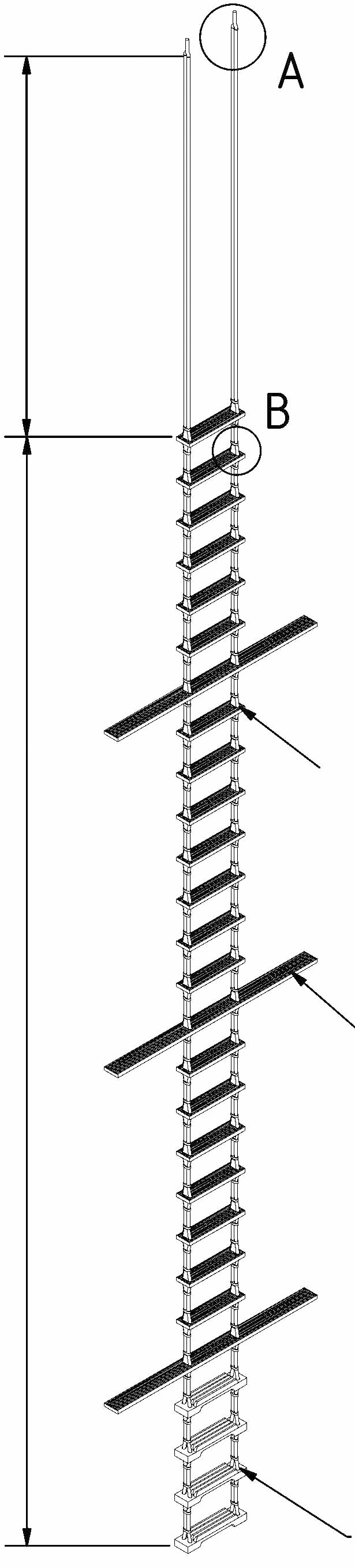 PILOT ROPE LADDER  3 mtr. WOODEN STEPS+SPREADERS-FLAT, Price for 1, IMPA 232029, ISSA 4306800, Weight 35.00Kg HS Code:  56090000 Origin:  NETHERLANDS
