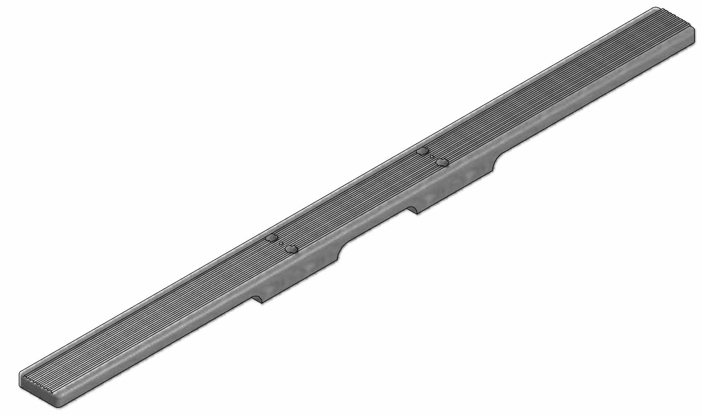 Wooden normalisation spreader 1800x120x60 mm, Price per PCS, IMPA 232047, HS Code 44072925, Origin NL, Weight 4.20Kg