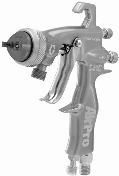 Airpro Gun, Compliant, Pressure, p/n: 288946, Price Per PCE, HS-Code 8424200000, Origin US, IMPA 271304, Weight 0.745Kg, Graco, Quality A