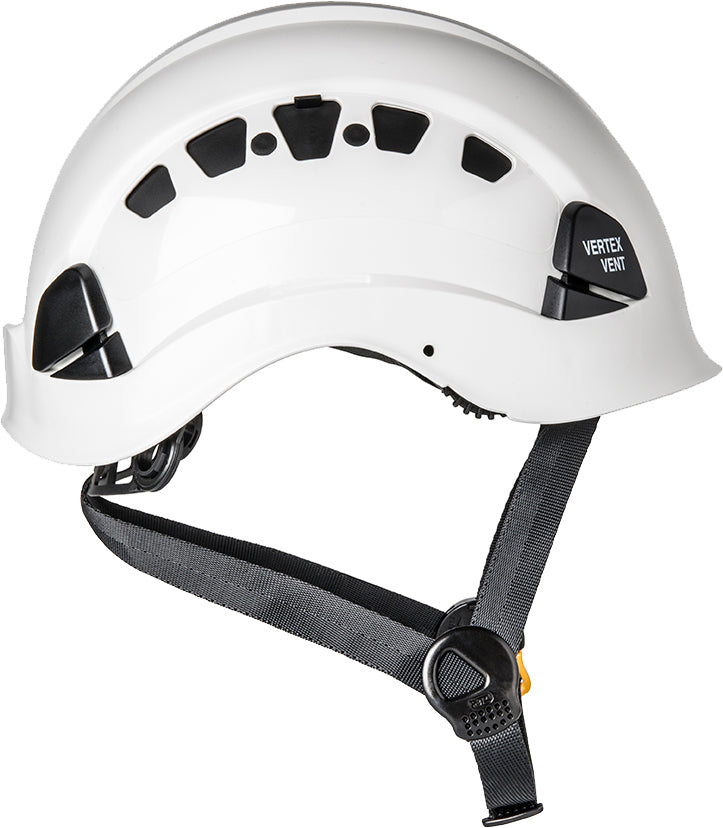Petzl Vertex ST White Safety Helmet for industrial and alpine use, EN397 / EN12492, non-vented, IMPA 310336, Price Per PCE, HS-Code 6506101000, Origin FR, IMPA 310336, Weight 0.65Kg, Petzl, Quality A