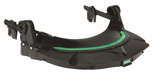 MSA V-gard faceshield frame with debris control, for slotted caps, p/n 10115730, Price Per PCE, HS-Code 6507000000, Origin US, IMPA 310502, Weight 0.147Kg, MSA, Quality A