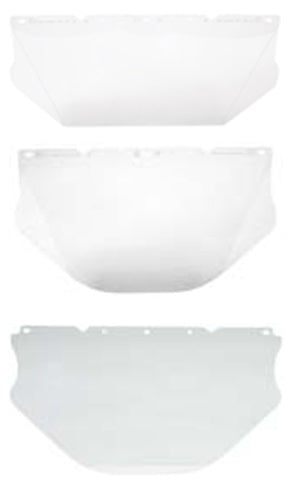 MSA V-gard transparant PC visor clear with side contours, 203 mm long, to be used with chin guard, AS-AF, 10115837 IMPA 310528, Price Per PCE, HS-Code 6506101000, Origin US, IMPA 310528, Weight 0.134Kg, MSA, Quality A