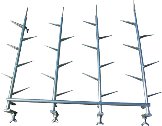Metal spikes againinst pirates 850x200 mm, Price per PCS, IMPA 314125, HS Code 73130000, Origin PRC, Weight 3.80Kg