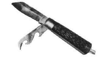 LIFEBOAT JACK-KNIFE , Price for 1, IMPA 330250, ISSA 4702301, Weight 0.07Kg HS Code:  82119300 Origin:  CHINA