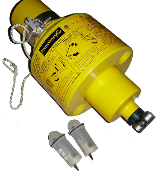 Comet Pains Wessex Manoverboard signal with bracket, Price Per pc, IMPA 330321, Weight: 6.3Kg, HS Code 36049000, Origin