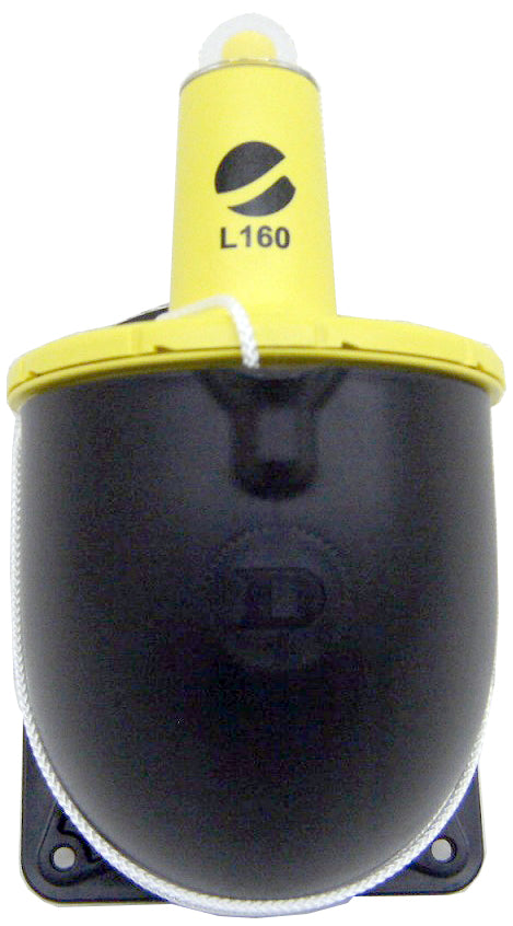 Lifebuoylight Daniamant L160 with bracket, Price Per pc, IMPA 330329, Weight: 1Kg, HS Code 85131000, Origin GB