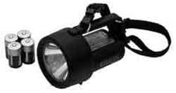 Wolf H-4DCALED, Explosion proof handlamp, ATEX certified for zone 1 & 2, Ledlamp, IMPA 330607, Price Per PCE, HS-Code 8513100000, Origin XU, IMPA 330607, Weight 1.06Kg, Wolf Safety, Quality A