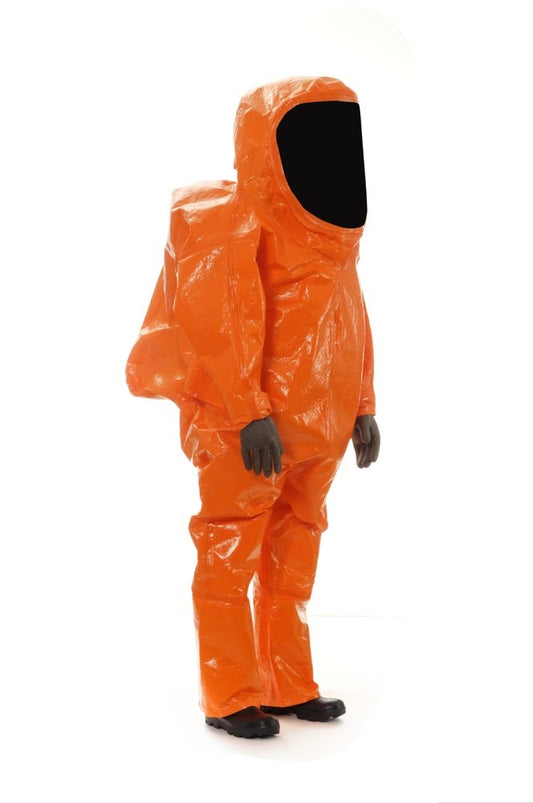 Complete gas and chemical protection suit Pflüger size XL, Price Per pc, IMPA 330985, 330986, 330984 , Weight: 8Kg, HS Code 62171000, Origin DE