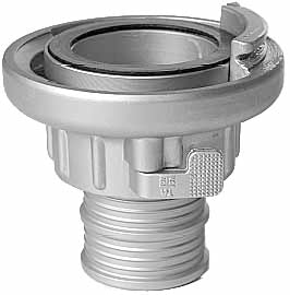 HOSE COUPLING SMS 21/2" LM/PRESSAL 38 MM , Price per PAIR , Country Of Origin : SE , HS Code: 76090000 , Net Weight: 0.875 , IMPA - 333525 - ISSA
