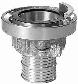HOSE COUPLING SMS 21/2" BRASS 38 MM , Price per PAIR , Country Of Origin : CN , HS Code: 74199990 , Net Weight: 2.64 , IMPA - 333528 - ISSA