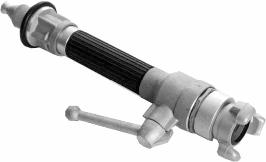 FIRE NOZZLE JET/SPRAY WITH MANSHIELD BARCELONA DN45 LM 62 MM , Price per PIECE , Country Of Origin : TW , HS Code: 76090000 , Net Weight: 1.501 , IMPA - 333584 - ISSA