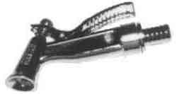 PISTOL GRIP HOSE NOZZLE PVC ADJUSTABLE hose end 13-19mm, Price for 1, IMPA 351008, ISSA , Weight 0.10Kg HS Code:  76090000 Origin:  NETHERLANDS