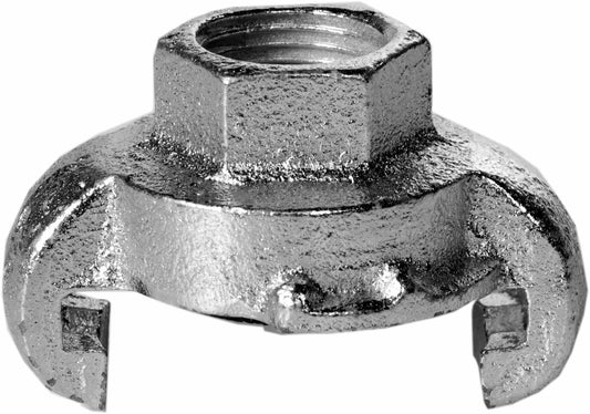 CLAW ADAPTER AIR 1/4" CAST IRON 42 MM BSP FEMALE , Price per PIECE , Country Of Origin : CN , HS Code: 73269098 , Net Weight: 0.135 , IMPA - 351131 - ISSA