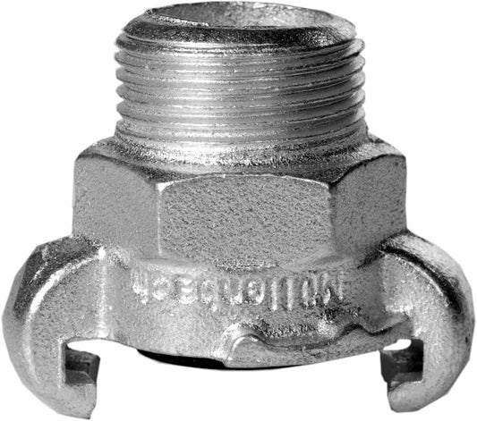 CLAW ADAPTER AIR 11/4" CAST IRON 42 MM BSP MALE , Price per PIECE , Country Of Origin : DE , HS Code: 73269098 , Net Weight: 0.23 , IMPA - 351142 - ISSA