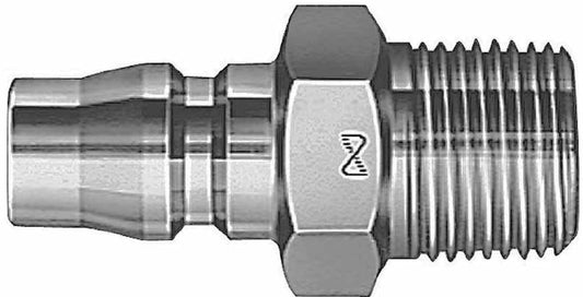 NITTO 20PM (1/4"), Quick-Connect Coupler, Chrome plated steel, IMPA 351332, Price Per PCE, HS-Code 7326200090, Origin JP, IMPA 351332, Weight 0.025Kg, Nitto Kohki, Quality A