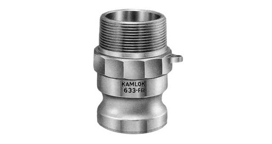 Camlock Coupling Type F, Diameter 63 mm (2-1/2"), Brass, IMPA 351771, Price Per PCE, HS-Code 7419809099, Origin CN, IMPA 351771, Weight 0.616Kg, TETRA, Quality B