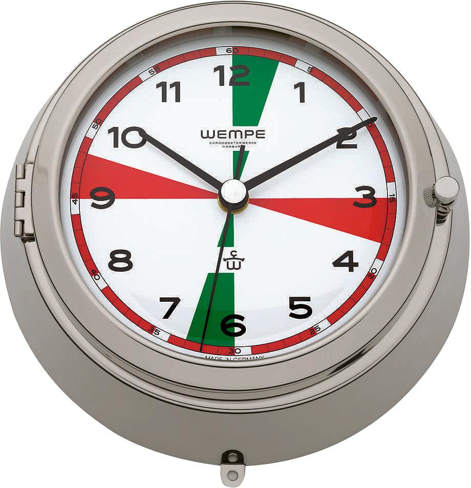 Radio/Sectoren Clock 4", Price Per pc, IMPA 370201, Weight: 1Kg, HS Code 91059900, Origin ES