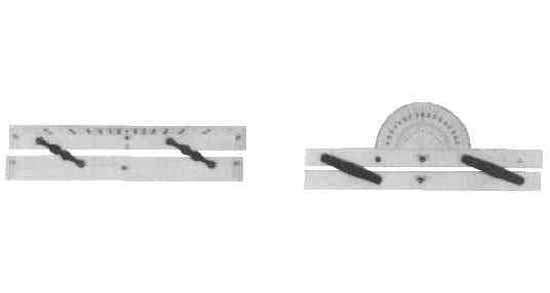 Parallel rule 24" Protractor, Price Per pc, IMPA 371002, Weight: 0.2Kg, HS Code 90178090, Origin CN