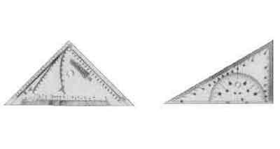 Nautical triangle inoue type 360mm, Price Per pc, IMPA 371007, Weight: 0.15Kg, HS Code 48024090, Origin CN