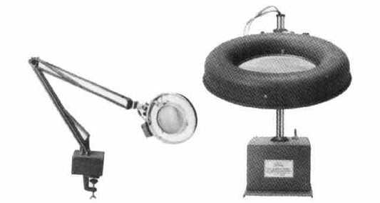 MAGNIFIER ILLUMINATED, FLEXIBLE ARM TYPE 220V, Price Per PCE, IMPA 371053, ISSA 6108001, KERGER NR. - EC Nr - Kloska2 682340 117334 , Origin CN, HS CODE 85392290