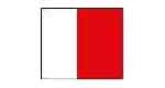FLAG SIGNALING H, LETTER 100X120CM BUNTING, IMPA 371518, Price per SHT