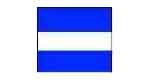 FLAG SIGNALING J, LETTER 100X120CM , IMPA 371520, Price per SHT