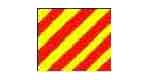FLAG SIGNALING Y, LETTER 100X120CM , IMPA 371535, Price per SHT