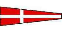 FLAG SIGNALING 4, NUMERAL 100X120CM BUNTING, IMPA 371544, Price per SHT