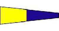 FLAG SIGNALING 5, NUMERAL 100X120CM, IMPA 371545, Price per SHT